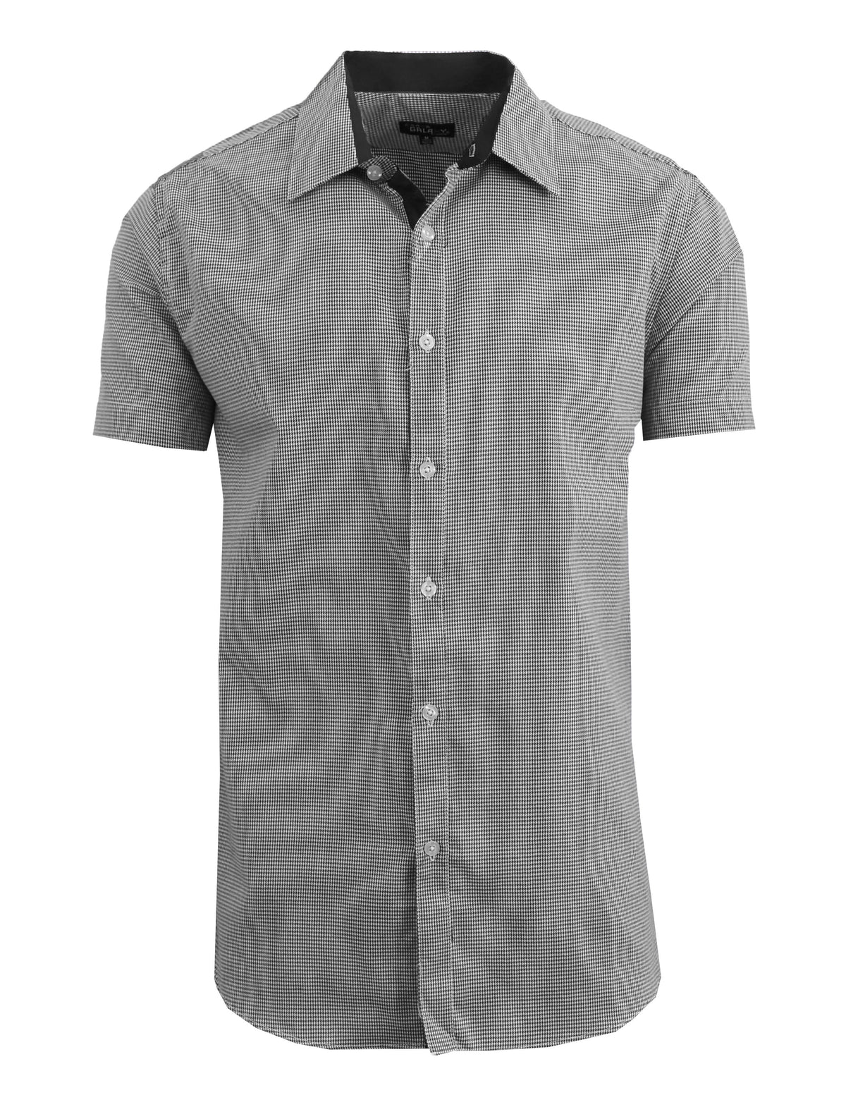 Men's Short Sleeve Slim-Fit Casual Dress Shirts (S-2XL) -