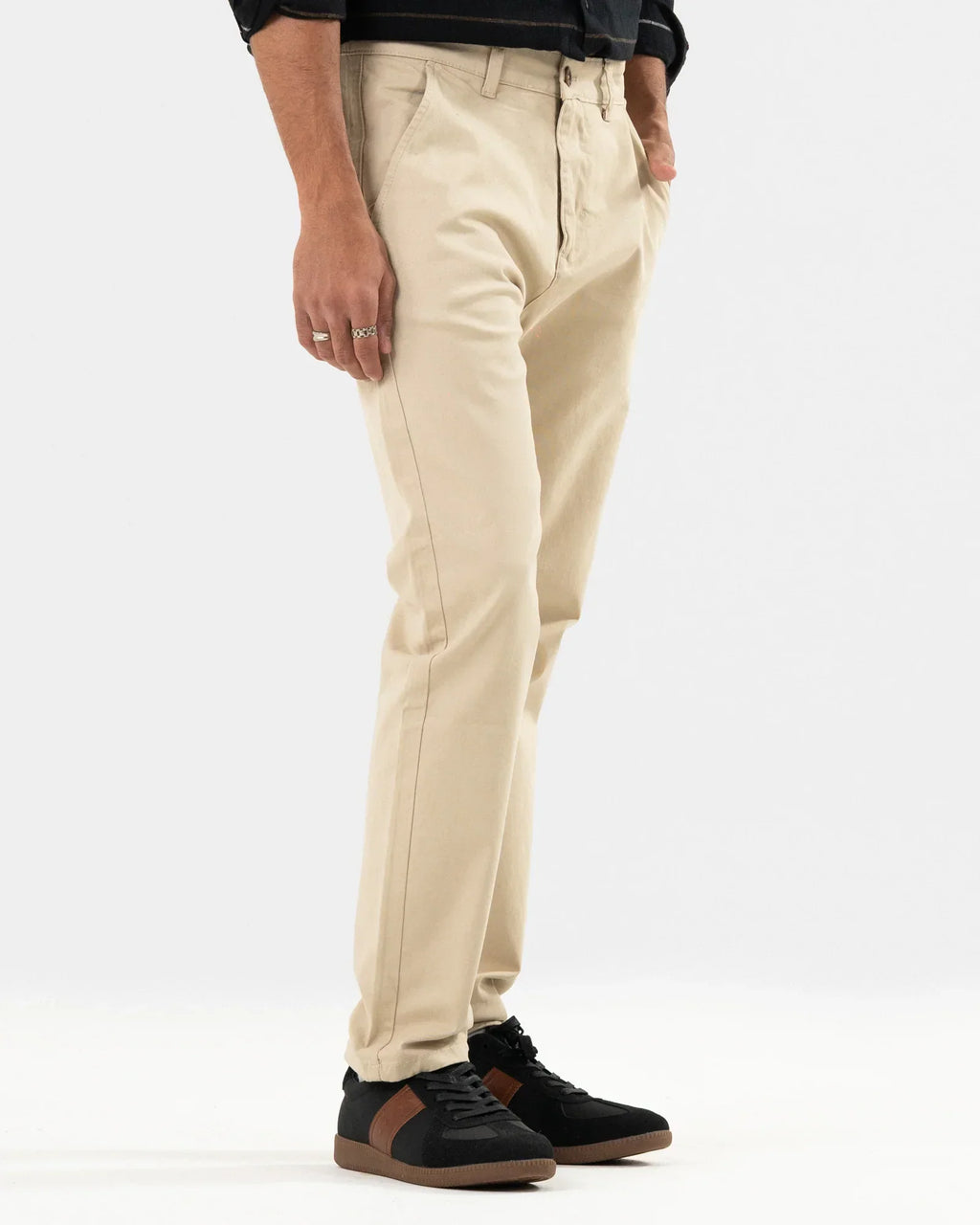 Beig Skin Cotton Pents