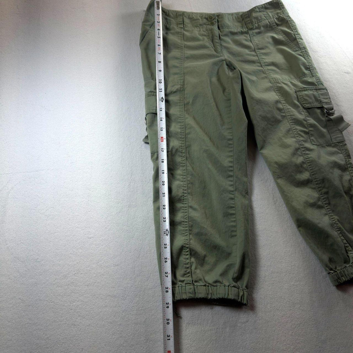 Talbots Women's Petites Cargo Pents Size 2p Color... | Depop